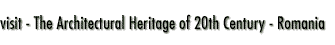 The Arhitectural Heritage
