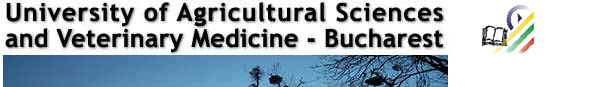 University of Agricultural Sciences and Veterinary Medicine Bucharest - Welcome
